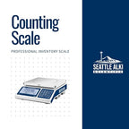 Seattle Alki Scientific Counting Scale | 30 kg x 0.5 g | Industrial Counting Scale for Small Parts | USA Company | Units: g, lbs, oz, kg (30 kg x 0.5 g + Calibration Certificate)