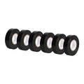 Amazon Basics Electrical Adhesive Tape, for Home DIY, Repairs, Electrical, Automotive and Equipment, 6-Pack, 3/4-inch by 60-feet, Black