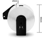 12 Rolls Replace for Brother DK-1201 (1.1" x 3.5") Address Label, 400 Stickers/roll for QL-800 810W 820NWB 600 Printer, 1 Frame + 4800 Label Refills, Barcode & All Purpose Die-Cut DK Label