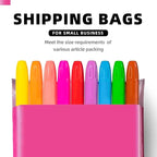 POLYSELLS 200 pcs 6x9 Inches Pink Poly Mailers Shipping Envelopes, Strong Adhesive Sealing, Waterproof, and Tear-resistant Postal Mailing Bags for Small Business, Clothes, Non-Fragile Items