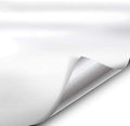 VViViD+ Satin Finish Premium Adhesive Vinyl Wrap Film (1ft x 5ft (White))