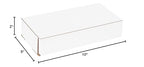 Box USA BM1052 10"L x 5"W x 2"H, White (Pack of 50)