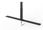 Angry Bull Barricades Barricade in a Box 2.0 - Heavy Duty Interlocking Steel Barricade, 8.5 Ft. (Hot Dipped Galvanized, Flat feet)