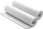 AMZQNART 2Pcs EVA Foam 6mm, Cosplay Foam 16x59 inch White, High Density 90 kg/m³, for Craft Projects Cosplay Costumes, Fake Weapons, Decorations, Christmas, Easter, Thanksgiving, etc.