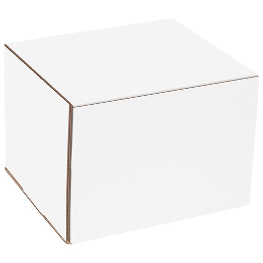 Box USA BM876 8"L x 7"W x 6"H, White (Pack of 50)