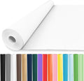 Vanhench White Wrapping Paper Roll 39"×1200" (100FT), Bulletin Board Paper, Arts & Crafts, Bouquet Flower Paper, Painting Drawing Paint Easel Poster Chart Paper, Classroom Art Supplies 70GSM 50LB