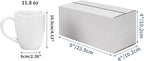 Hoikwo 9x4x4 Shipping Boxes Set of 25, White Corrugated Cardboard Box for Small Business for Packaging Mailing