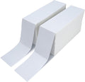 ESSENTIAL Fanfold 4" X 6" Direct Thermal Shipping Labels with Perforations, 5000 Labels, Permanent Adhesive - Compatible with Rollo & Zebra Printer