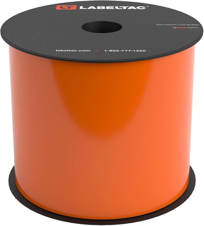 LabelTac LT4/LT4P/LTPX Label Supply 4" x 150' Orange