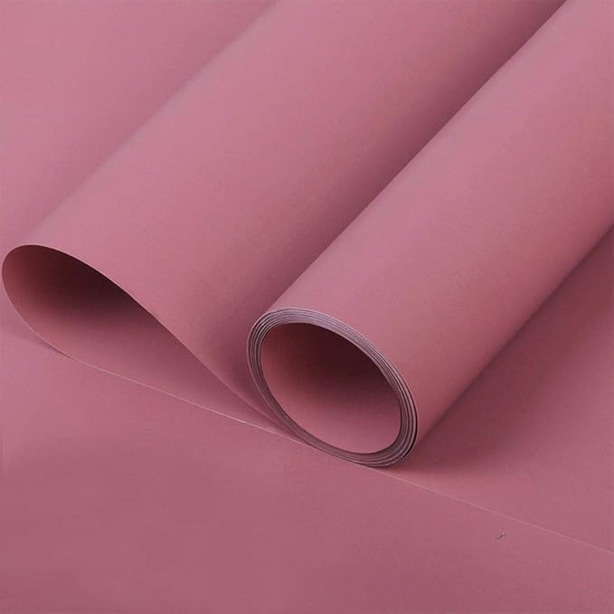 FWSA WRAPS Flower Wrapping Paper Roll Korean Red Floral Bouquet Packing Supplies Waterproof Fresh Flowers Gift Packaging Paper for Flowers Bouquets (COLOR 11)