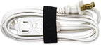 Wrap-It Storage Cable Management Value Pack - 40 Self-Gripping Cable Ties, 20 Cable Labels, 12ft Perforated Self-Gripping Roll - For Home, Office, Desk, Wire, Cable Wrap, Cord Management Organization