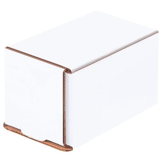 Box USA BM322 3"L x 2"W x 2"H, White (Pack of 50)