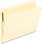 Pendaflex Manila Fastener Folders, Letter Size, 1 Fastener, Straight Cut, 50/BX (FM211)