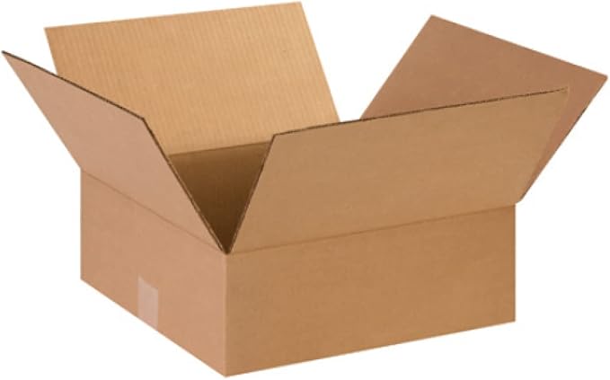 Secure Seal - 15x15x5 Pack of 100 Corrugated Cardboard Packing Shipping Mailing Moving Carton Boxes
