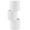 Lichamp 3 Rolls Vinyl Tape, Premium Safety Marking and Traffic Floor Marking Tape, Bundling, Social Distancing, 4 Inch x 36 Yards per Roll, 108 Total Yards, White