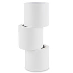 Lichamp 3 Rolls Vinyl Tape, Premium Safety Marking and Traffic Floor Marking Tape, Bundling, Social Distancing, 4 Inch x 36 Yards per Roll, 108 Total Yards, White