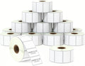 BETCKEY - 1.5" x 1" (38 mm x 25 mm) All Purpose & Address Labels Compatible with Zebra & Rollo Label Printer,Premium Adhesive & Perforated [16 Rolls, 20800 Labels]