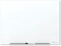 Quartet Magnetic Glass Dry Erase White Board, 4' x 3' Anti-Glare Whiteboard for Wall, InvisaMount Frameless, White (Q014735F01IMW)