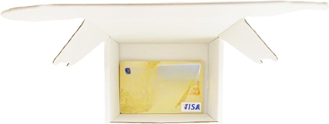4x3x2 inch Small White Mailers Boxes Recyclable Corrugated Gift Box for Packaging Shipping Set of 10