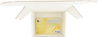 4x3x2 inch Small White Mailers Boxes Recyclable Corrugated Gift Box for Packaging Shipping Set of 10