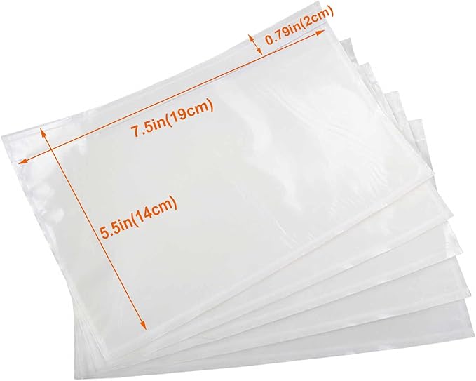 500 Pack 7.5x5.5" Packing List Mailing Envelopes Shipping Envelopes Packing List Clear Adhesive Shipping Label Sleeves Shipping Supplies for Small Businesses, Shipping Label Envelopes