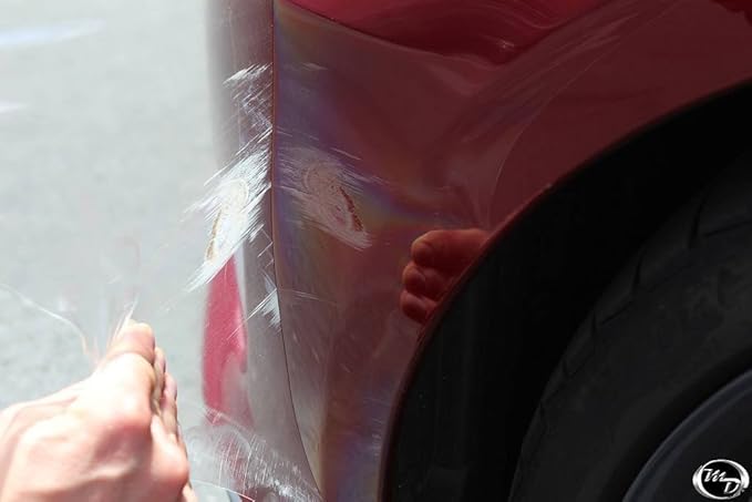VViViD Paint Protection Film Clear Vinyl Gloss Self Healing Wrap Guard (120 Inch x 54 Inch + Tools)