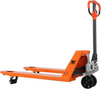 Tory Carrier Pallet Jack Hand Truck Manual Pallet Jacks 5500-Lb. Capacity, 27 x 48 Forks Standard Duty, Rubber Handle, Nylon Wheels