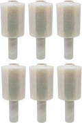 TOTALPACK - 5" x 1,000 FT - 80 Gauge, 6 Pack Shrink Film. Shrink Mini Wrap with Dispenser, Pallet Wrap, Stretch Film Plastic Wrap - Industrial Strength Hand Stretch Wrap.