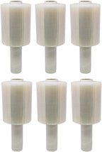 TOTALPACK - 5" x 1,000 FT - 80 Gauge, 6 Pack Shrink Film. Shrink Mini Wrap with Dispenser, Pallet Wrap, Stretch Film Plastic Wrap - Industrial Strength Hand Stretch Wrap.