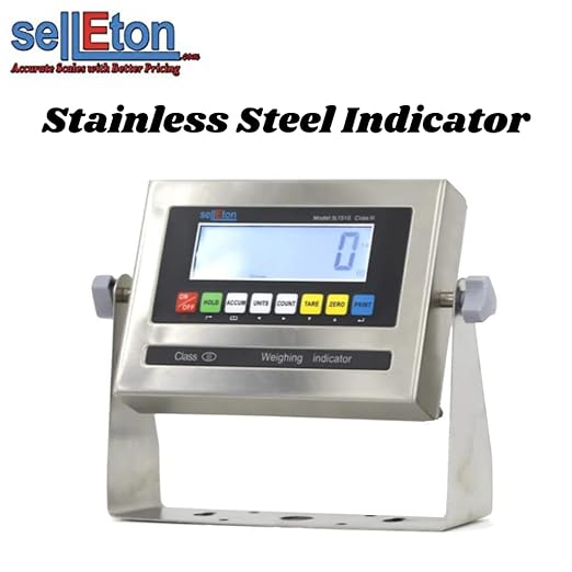 SellEton Industrial NTEP 48" x 48" Floor Scale Water Resistant Package | 5,000 Lbs X 1 Lb