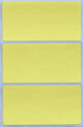 Royal Green Rectangular Stickers Color-Coding Labels for Organizing, Moving, and Storage Boxes 4" x 2" Stickers to Write On Name Tags, 300-Pack (Pastel Yellow)