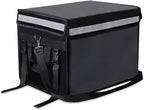TooCust Insulated Bags For Food Delivery XXL 19.7" x 15" x 15", Commercial Insulated Food Delivery Bag w/Divider, Waterproof & Foldable Catering Bag Food Deliveries, Delivery Pizza Bags 14 Inches