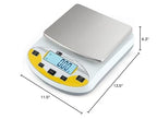 CGOLDENWALL High Precision Lab Scale Laboratory Analytical Electronic Balance Digital Precision Scale Pharmacy Jewelry Scale 110V Calibrated(2000g, 0.01g)
