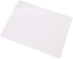 SJPACK 3000 7.5" x 5.5" Clear Adhesive Top Loading Packing List/Label Envelopes Pouches