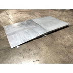 Liberty Scales Galvanized NTEP Heavy Duty Industrial 48" x 48" Floor Scale Accurate Digital Pallet Scales for Warehouse or Shipping Weighing (5000 Ibs x 1 Ib)