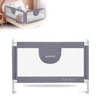 MBQMBSS 52'' Bed Rail for Toddlers, Baby Bed Guard Rails - Fit for Wide Side of Full Size Bed, Extra Tall Safety Bedrails for Kids, Adjustable Height, with Extra Y-Shaped Reinforcement Strap