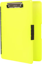 Dexas Slimcase 2 Plastic Clipboard with Storage and Side Opening