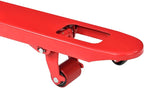 Global Industrial Standard Duty Narrow Pallet Jack with 21" W x 48" L Forks, 5500 lb. Capacity, Manual Pallet Truck for Warehouse, Manufacturing and Retail, Red Powder Coat Finish