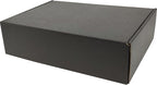Black Shipping Boxes for Small Business Pack of 20-12x9x4 inches Cardboard Corrugated Mailer Boxes for Shipping Packaging Craft Gifts Giving Products