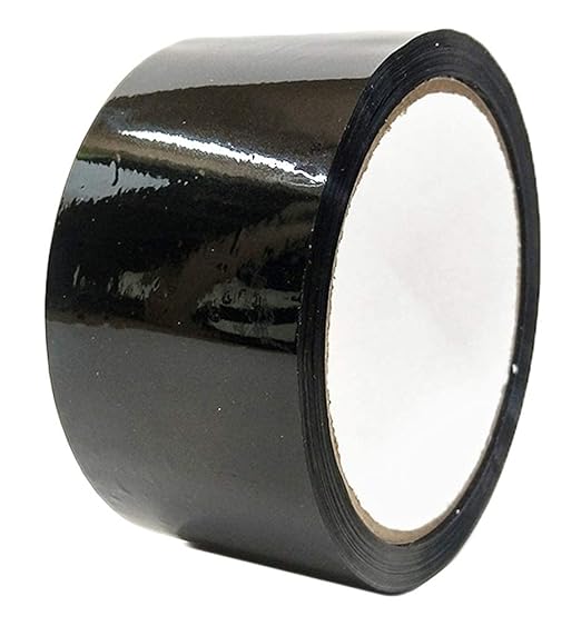 ABC Carton Sealing Tape 1.89 Inches Wide x 109.36 yd Length. 36 Rolls of Black Moving Tape for Boxes. Box Tape for Moving, Packing, Shipping, and Mailing. 2 mil Thick Acrylic Shipping Tape Rolls