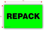 Kenco 3" X 5" Repack Fluorescent Shipping Label Stickers for Shipping and Packing - 500 Adhesive Labels Per Roll (10 Pack)