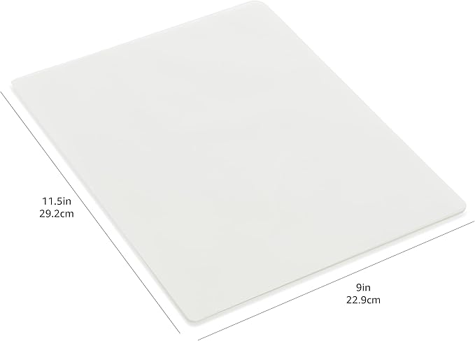 Amazon Basics Clear Thermal Laminating Plastic Paper Laminator Sheets, 2.8 mil, 9.0 x 11.5-Inch, 100-Pack
