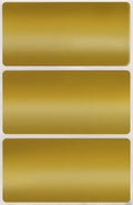 Royal Green 4" inch x 2" inch Sticker Rectangular Metallic Gold Labels (102 mm x 51 mm) - 300 Pack