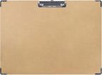 Acocony 11x17 Clipboard Landscape with Hardware Corner Guard Extra Large Clipboard Hardboard Low Profile Clip 11 x 17 Clipping Board MDF Pack of 1