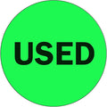 NextDayLabels - 2" Round Green Inventory Control/Date Color Coding Labels, 500 Stickers Per Roll (Used)