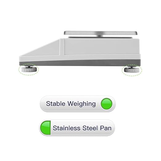 High-Precision Laboratory Digital Analytical Balance Electronic Scales Industrial Scale (10kg/0.1g (Square Pan))