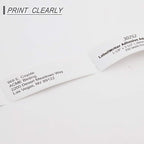 Label KINGDOM 30252 Label Replace for Dymo Label Writer 450 Labels Maker Refills, 1 1/8" x 3 1/2" Adhesive White Paper Address Labels for 450 Turbo, 4XL Printer (350 Stickers Per Roll, 1 Roll)