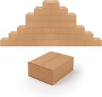 EdenseeLake 8x6x3 inches Shipping Boxes Small Cardboard Boxes for Packing, Moving, Mailing, 25 Pack
