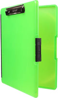 Dexas Slimcase 2 Plastic Clipboard with Storage and Side Opening