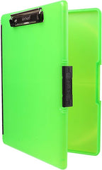 Dexas Slimcase 2 Plastic Clipboard with Storage and Side Opening